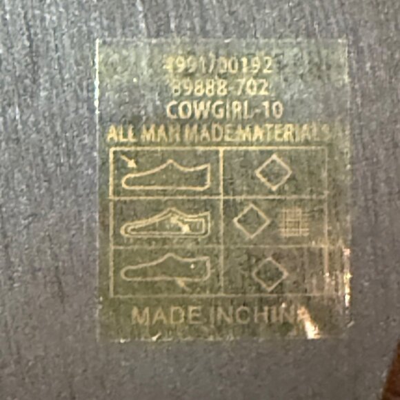 Pierre Dumas Cowgirl-10 Women's Brown Fringe Western Ankle Boots Size 7.5 - Picture 9 of 9